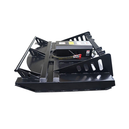 65-Inch Heavy-Duty Skid Steer Brush Cutter Attachment with Universal Quick Attach