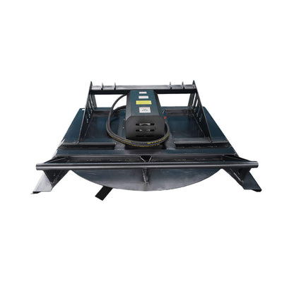 65-Inch Heavy-Duty Skid Steer Brush Cutter Attachment with Universal Quick Attach
