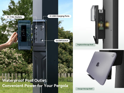 FlexPatio POWER+ and POWER+ PRO Motorized Pergolas