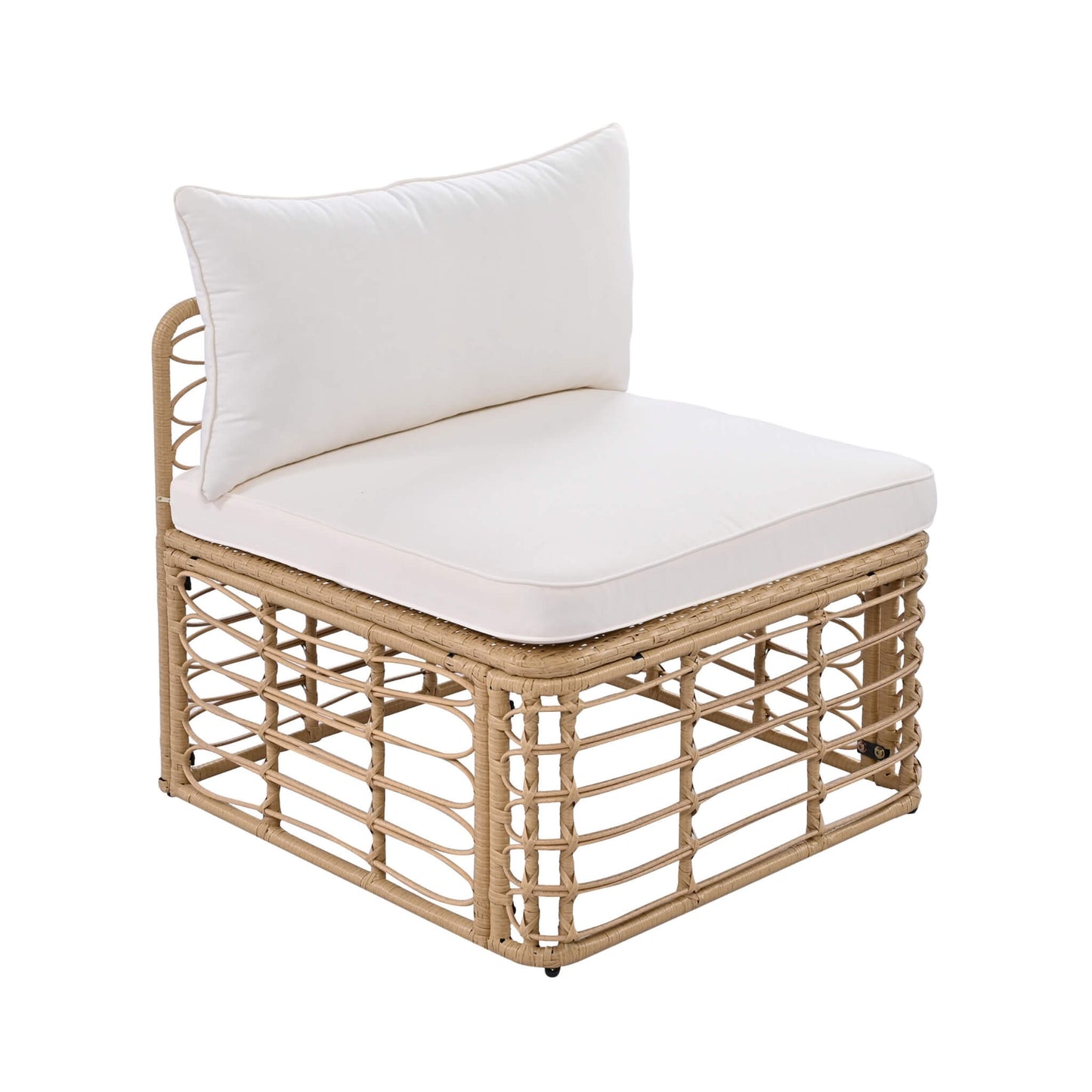 Alora 7-Piece Outdoor All-Weather Rattan Patio Sofa Set with Cushions