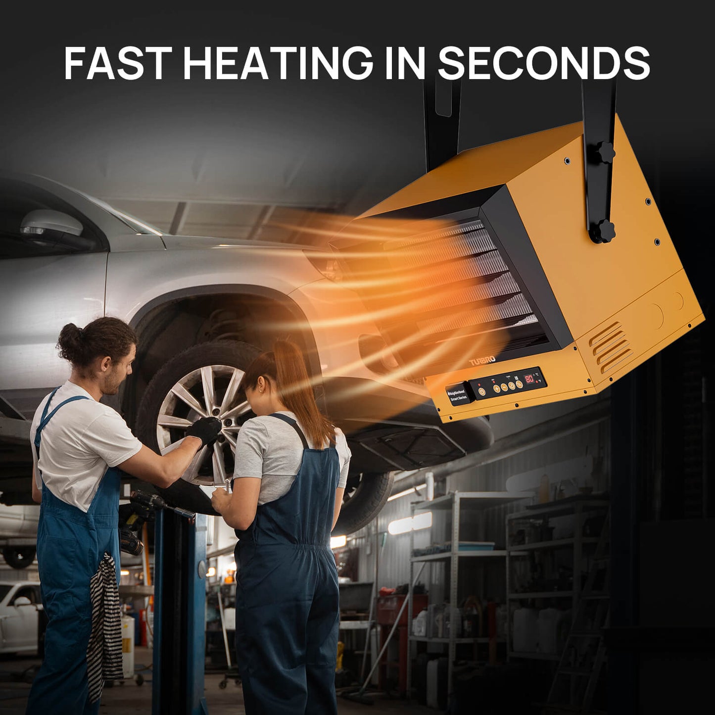 Neighborhood GH10K & GH15K Smart Garage Heater - WiFi Enabled