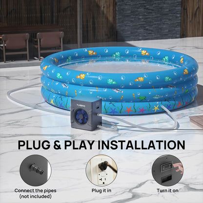 Manatee Pool Heat Pump, 18K BTU