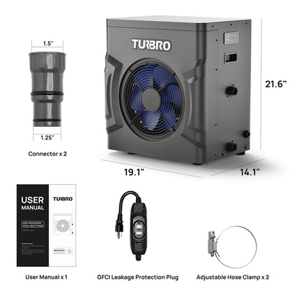 Manatee Pool Heat Pump, 18K BTU