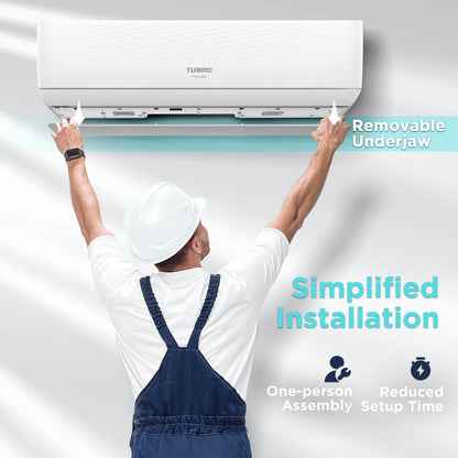 Finnmark 24,000 BTU Single Zone WiFi Mini Split AC (R32)