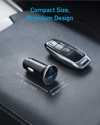 Anker 323 Car Charger (52.5 W) (30W)