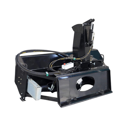 72-Inch Heavy-Duty Hydraulic Skid Steer Snow Blower Attachment