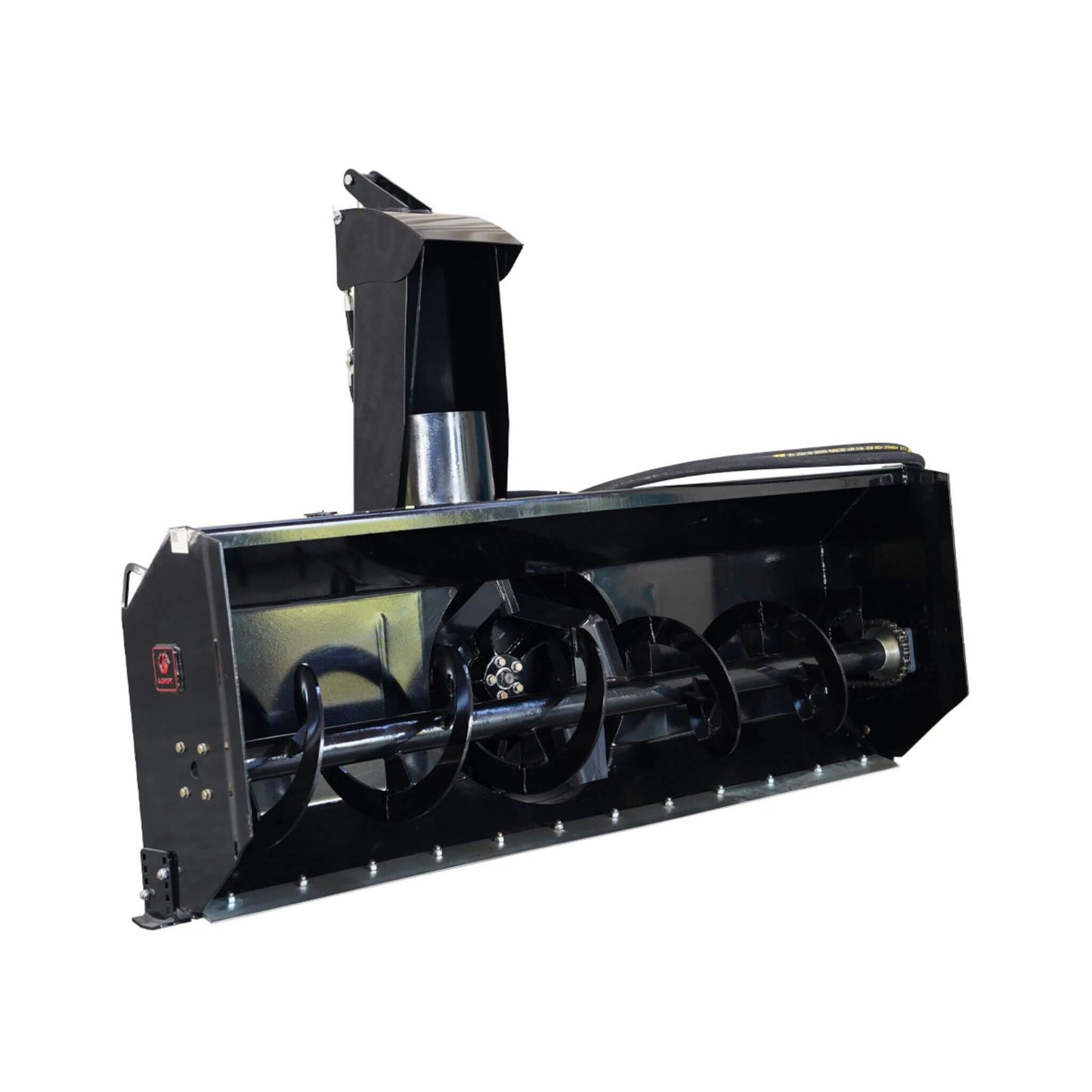 72-Inch Heavy-Duty Hydraulic Skid Steer Snow Blower Attachment