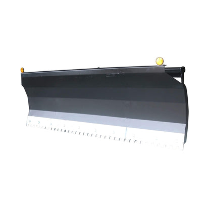 72-Inch Light-Duty Snow Plow Skid Steer Attachment with Dozer Blade and Universal Quick Attach