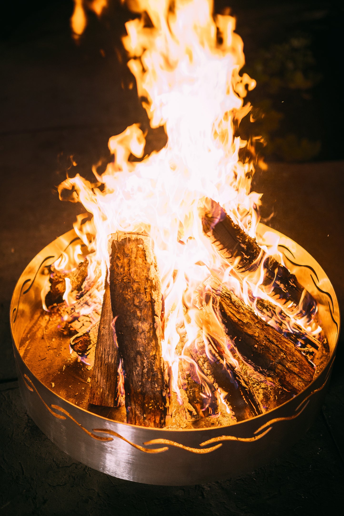 Fire Surfer - Metal Fire Pit