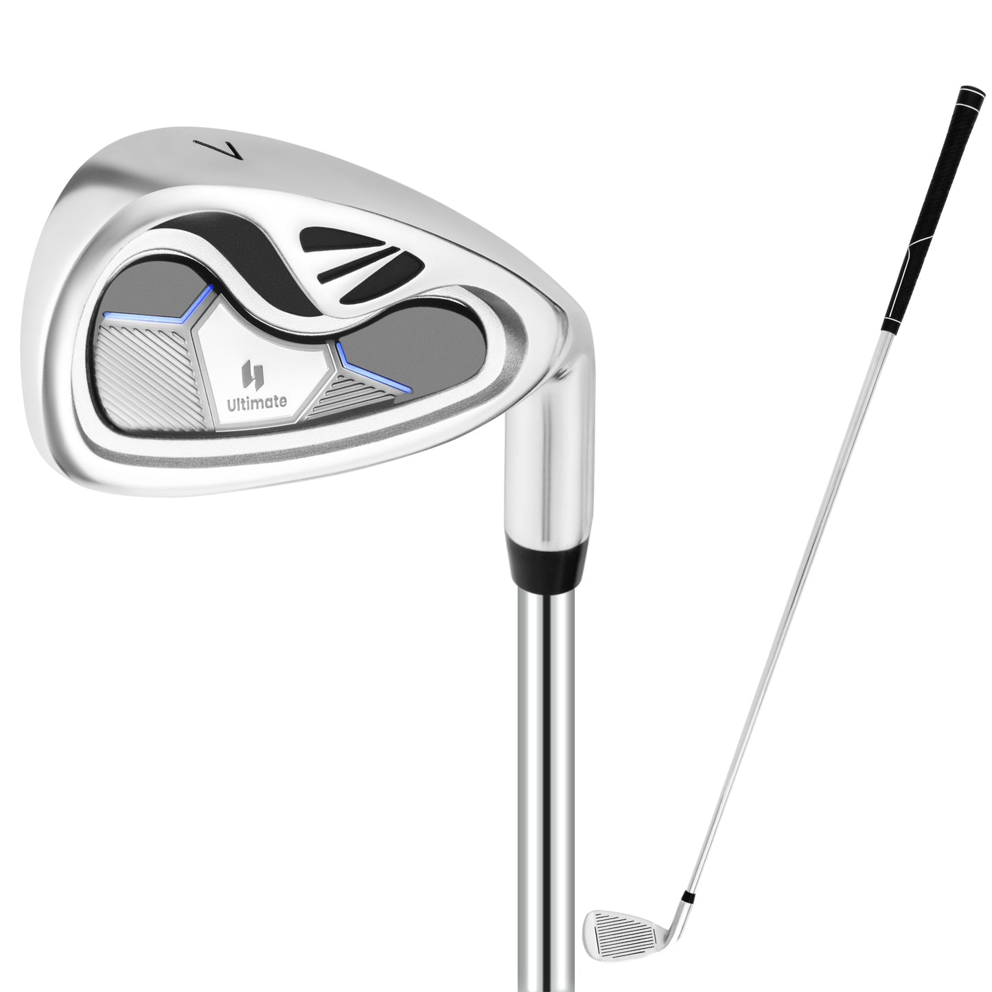 #7 Iron Single Golf Club for Men with Steel Shaft and Headcover