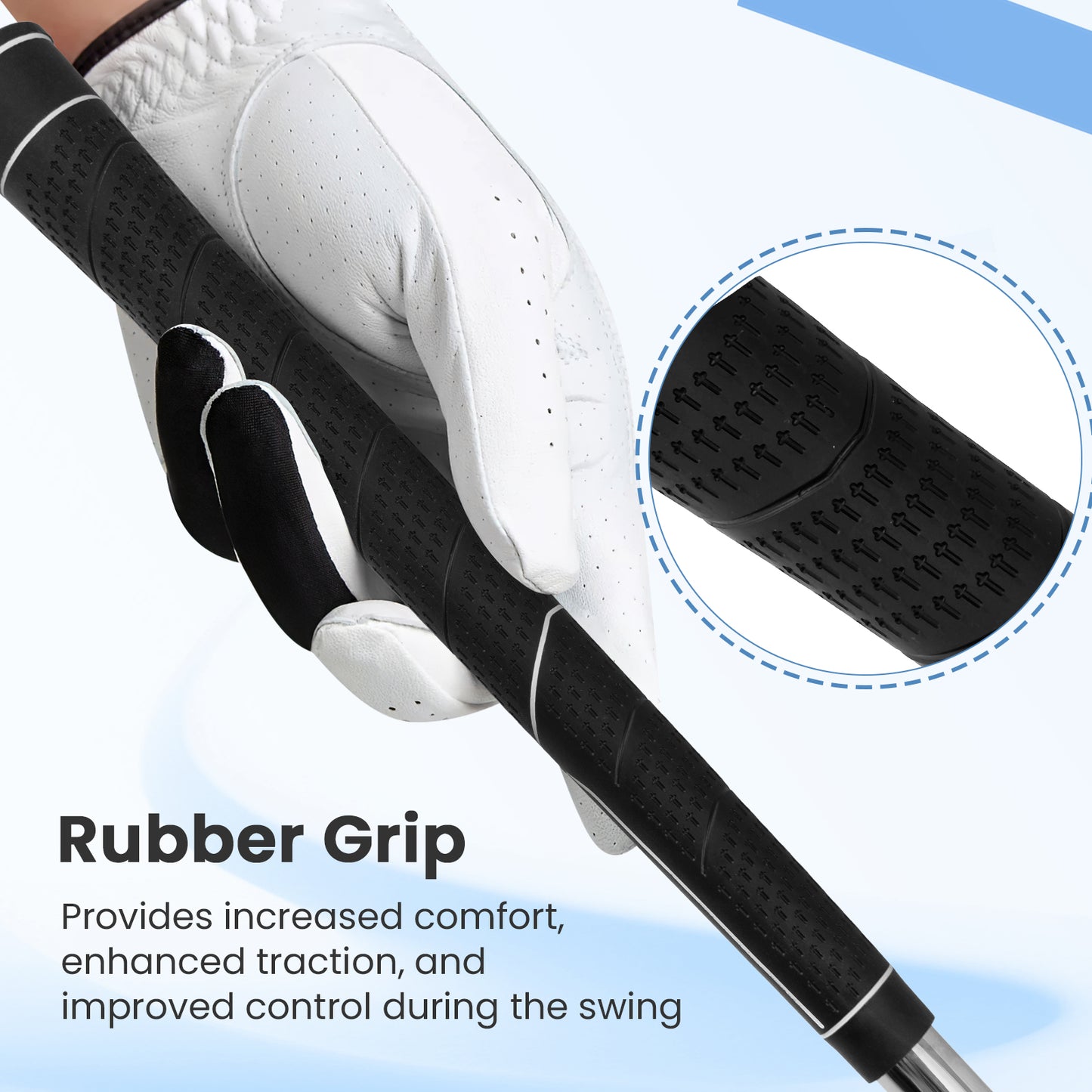 #7 Iron Single Golf Club for Men with Steel Shaft and Headcover