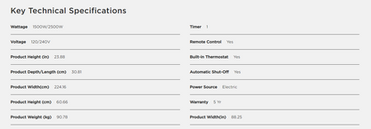 88 tech specs