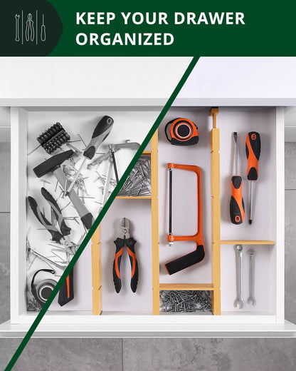 Drawer Dividers 22” with inserts, Natural