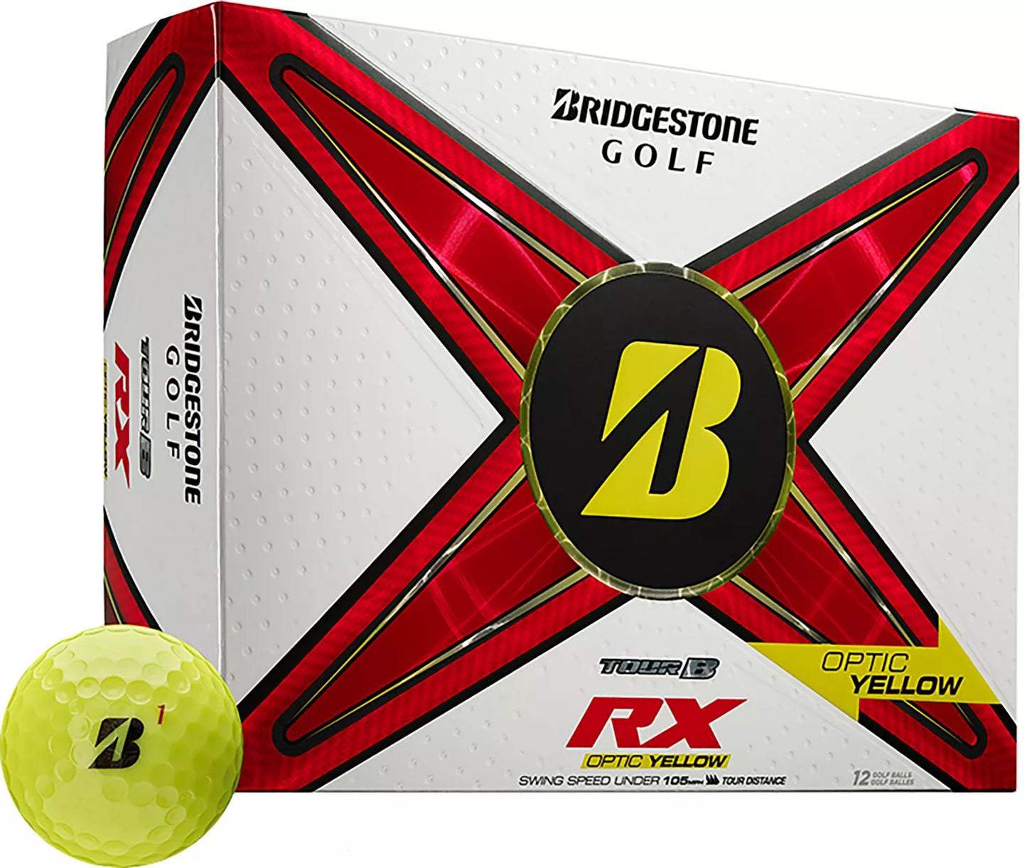 Bridgestone 2024 Tour B RX Golf Balls