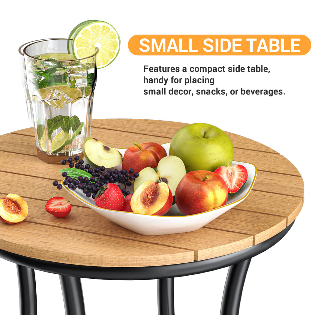 Grain Outdoor Dining Set, 8-Piece, Walnut