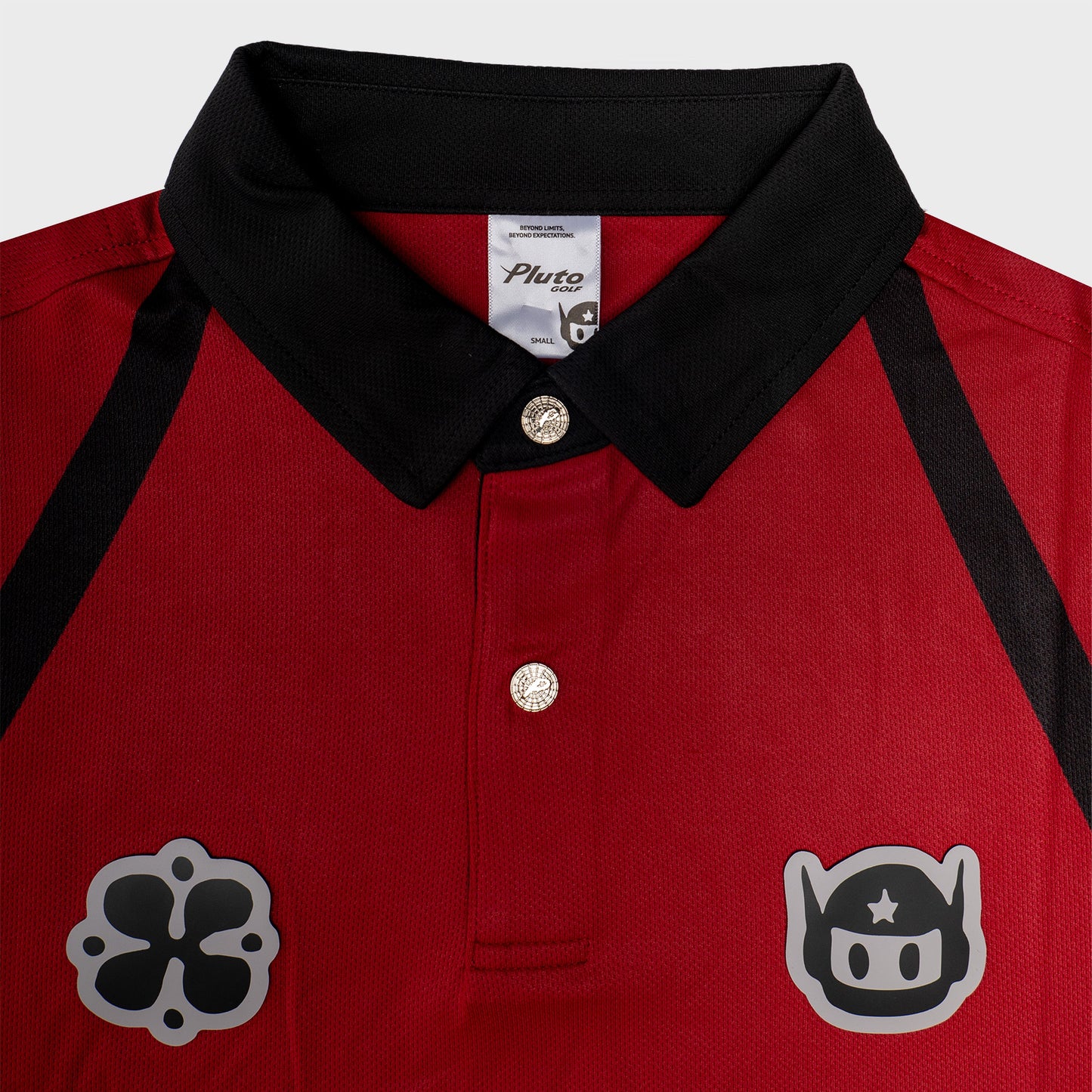 TEAM PLUTO POLO | CRIMSON