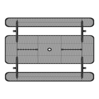 8ft Rectangle Picnic Table with Umbrella Hole