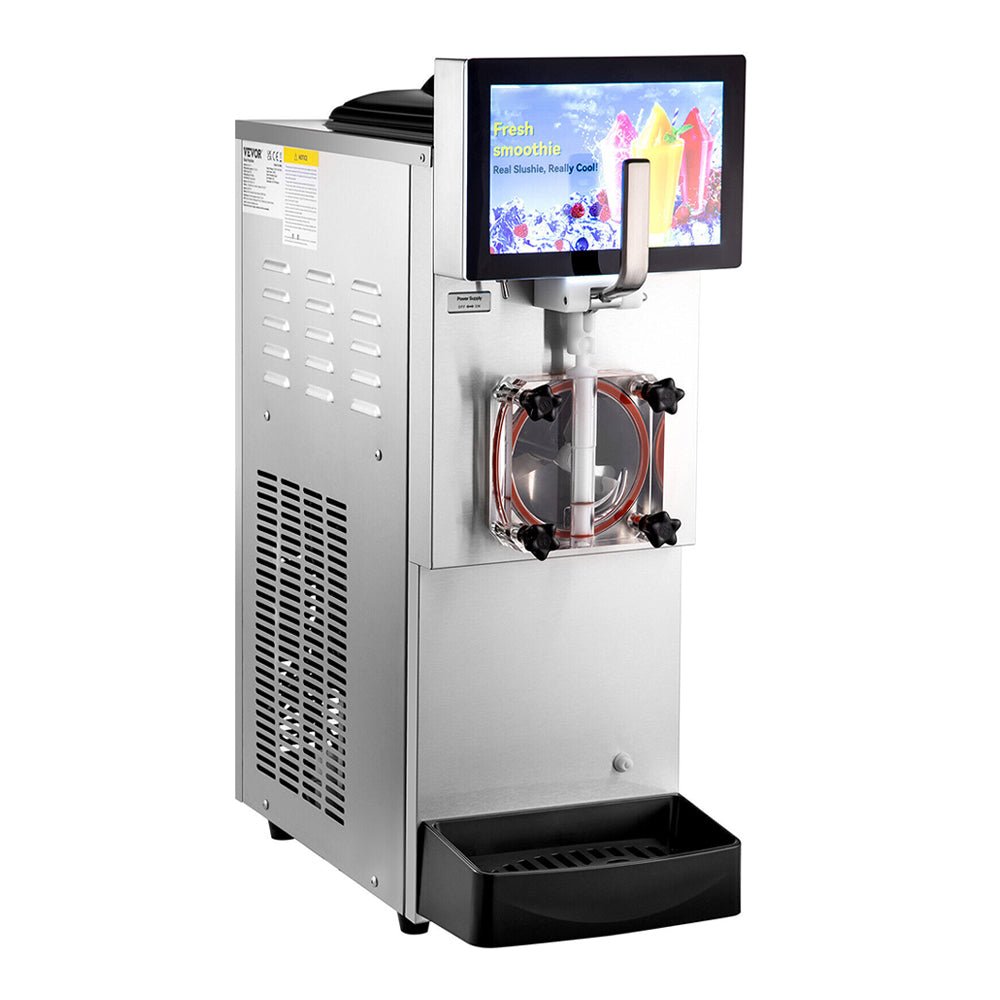 8L Commercial Single Frozen Margarita Ice Slushy Drink Maker Machine 1050W