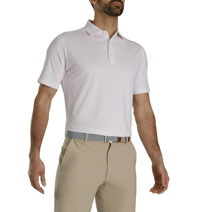 FootJoy Painted Floral Lisle - Self Collar Polo