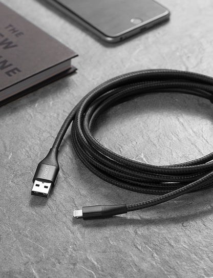 Anker 551 USB-A to Lightning Cable (3 ft / 6 ft / 10 ft)
