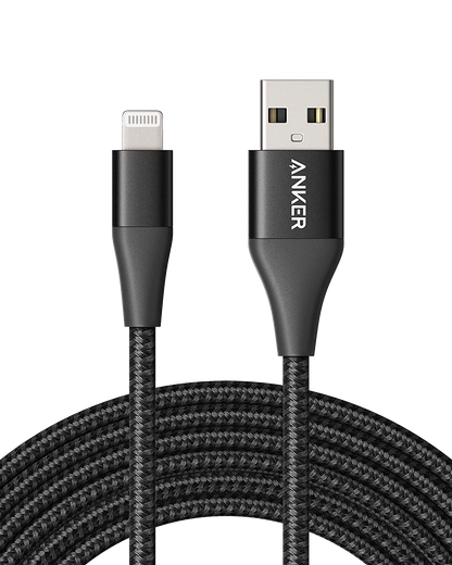 Anker 551 USB-A to Lightning Cable (3 ft / 6 ft / 10 ft)