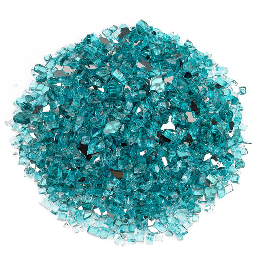 1/4" Reflective Fire Glass - 10lbs