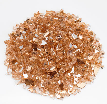 1/4" Reflective Fire Glass - 10lbs