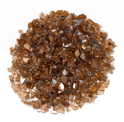 1/4" Reflective Fire Glass - 10lbs