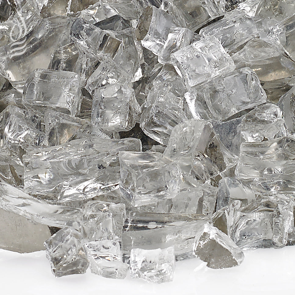 1/2" Reflective Fire Glass - 10lbs