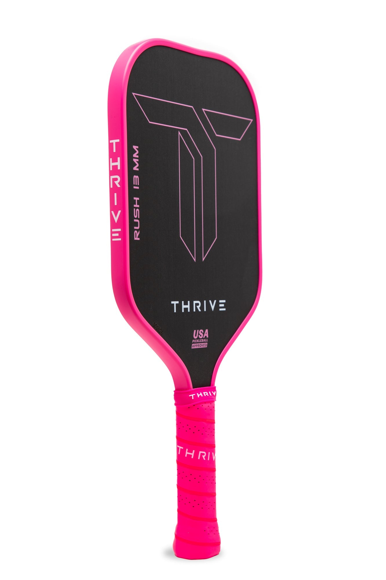 RUSH 13 SINGLES (PINK) - Includes custom weight card, paddle cover, paddle eraser, and lead weights