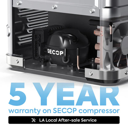 ICECO Dual Zone Aluminum Fridge 35 LT