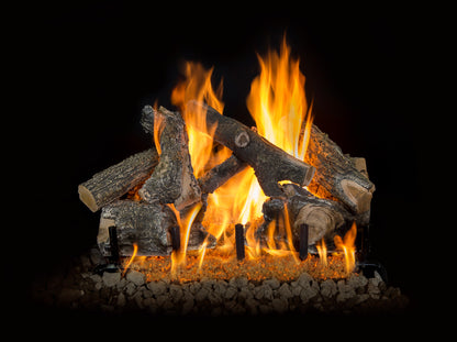 Arizona Weathered Oak Charred Indoor/Outdoor Vented Gas Log Sets