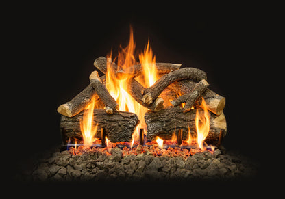 Arizona Weathered Oak Charred Indoor/Outdoor Vented Gas Log Sets