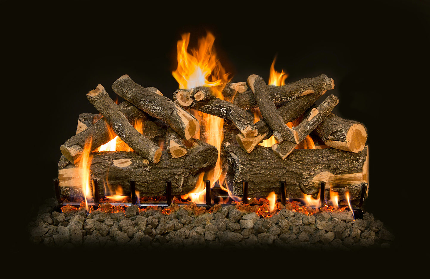 Arizona Weathered Oak Charred Indoor/Outdoor Vented Gas Log Sets