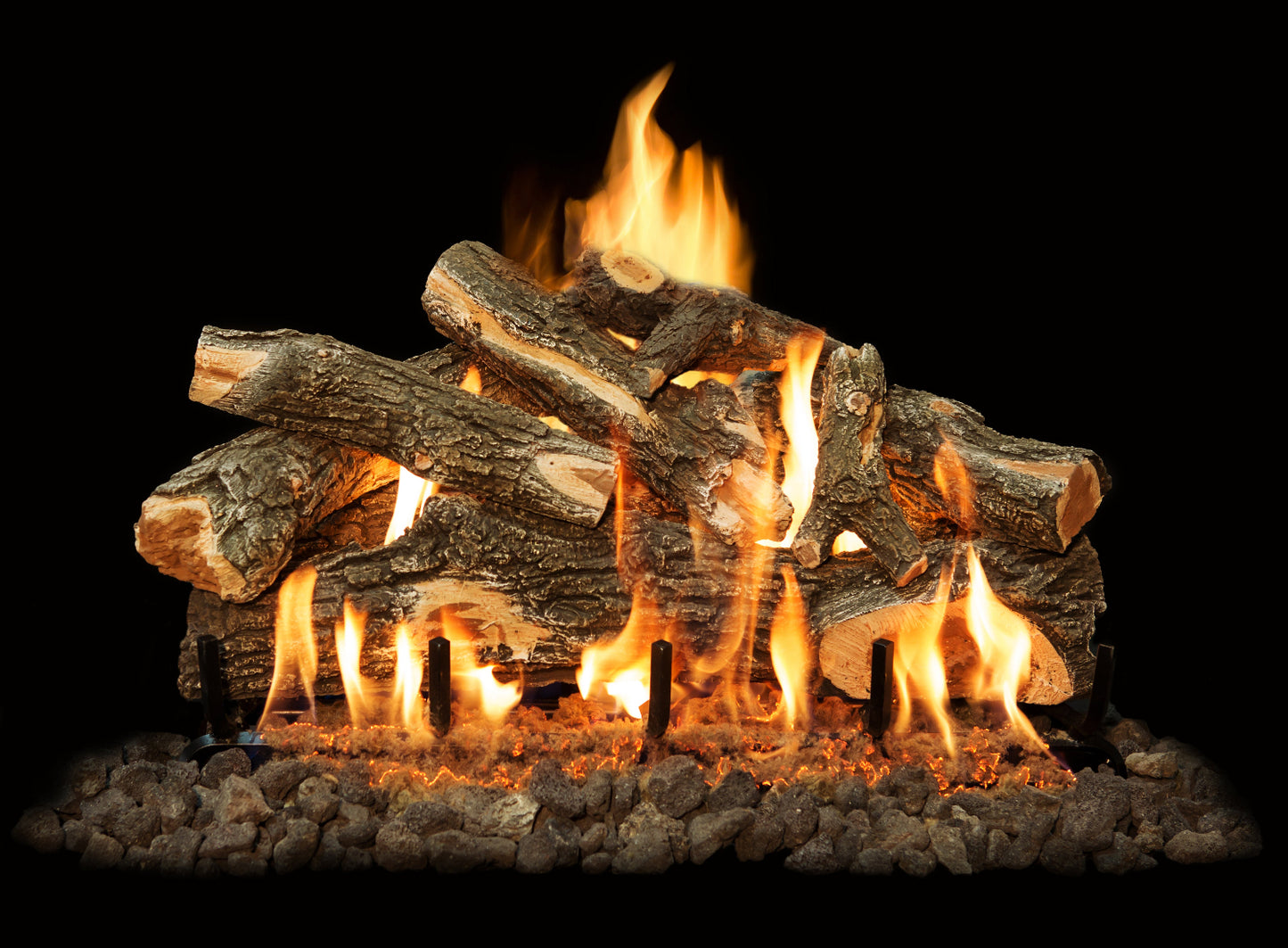 Arizona Weathered Oak Indoor/Outdoor Vented Gas Log Sets