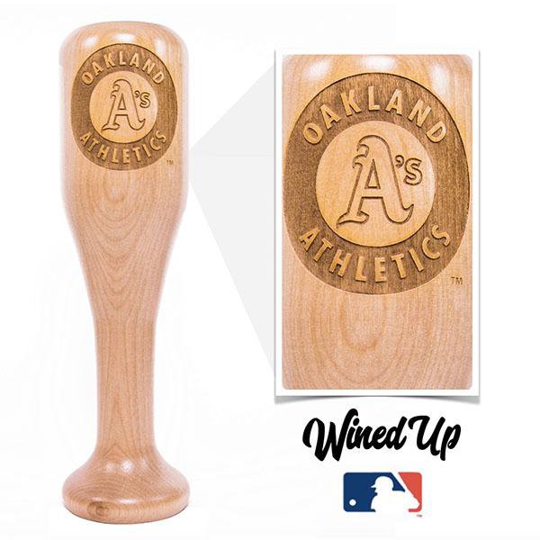 Oakland Athletics Wined Up® | Baseball Bat Wine Mug