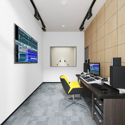 Acoustical 100% Polyester Wall Panel, 48" x 24" x 0.7" Sound Proof Wall Panels