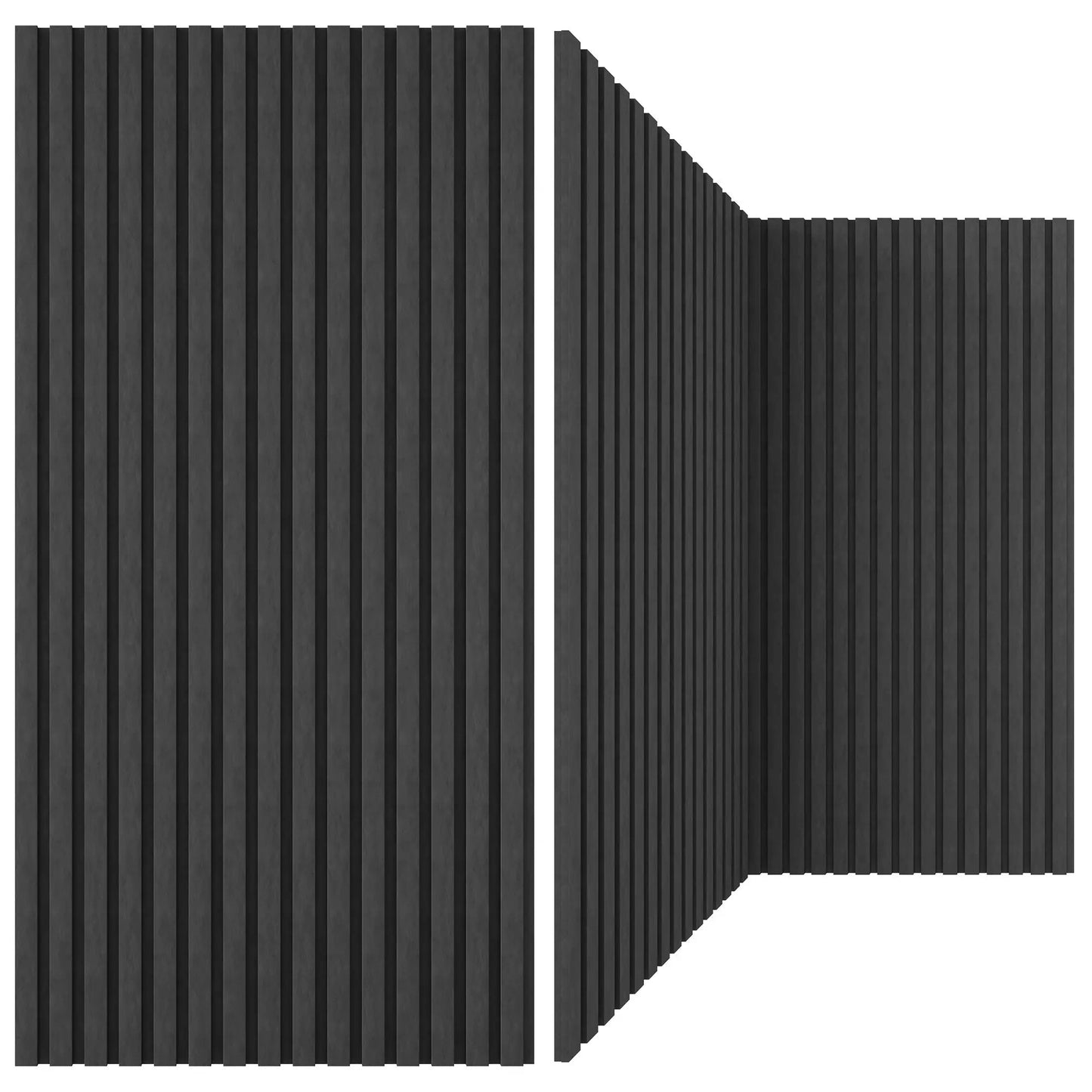 Acoustical 100% Polyester Wall Panel, 48" x 24" x 0.7" Sound Proof Wall Panels