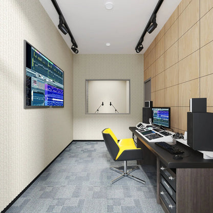 Acoustical 100% Polyester Wall Panel, 48" x 24" x 0.7" Sound Proof Wall Panels