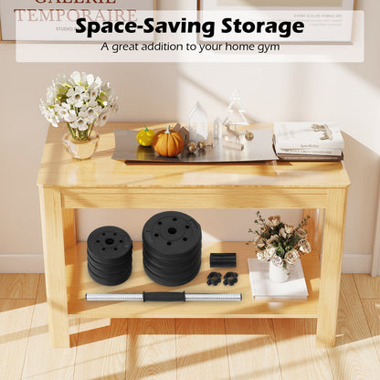 Adjustable Dumbbells 66 LBS Free Weights with Connectors for Home Gym Fitness Workout