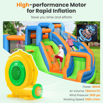Air Blower Air Pump Fan with Convenient Handle and Ground Stakes