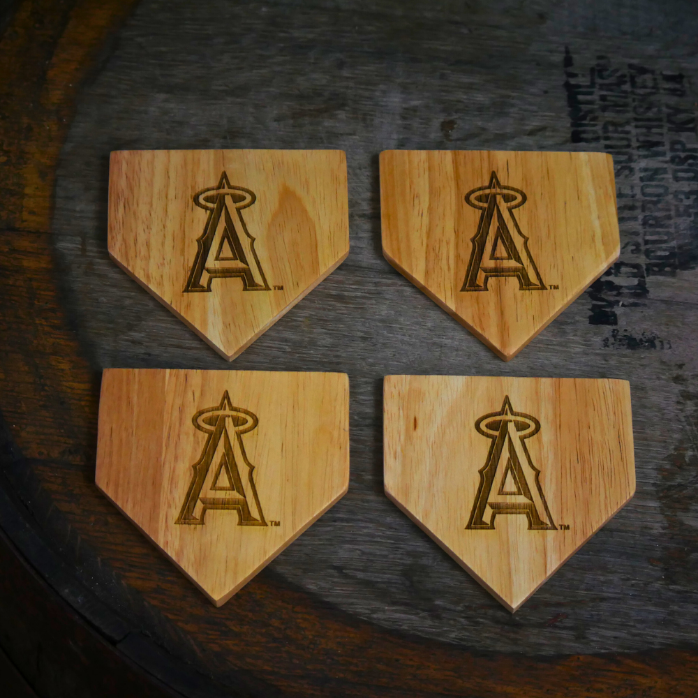 Los Angeles Angels Dugout Mug® | Wood Coaster