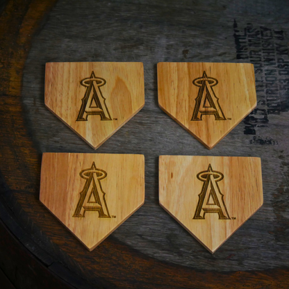 Los Angeles Angels Dugout Mug® | Wood Coaster