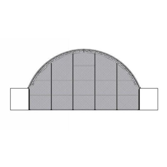 Back Wall for 50FT x 40FT x 17FT Double Truss Container Shelter