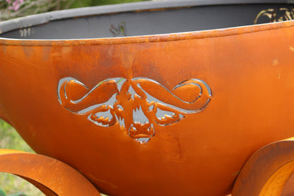 Africa's Big Five - Metal Fire Pit