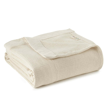 Organic Woven Blanket - Hypoallergenic