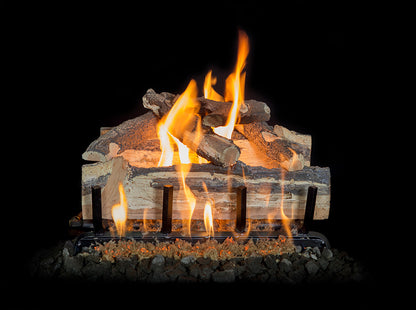 Blue Pine Split Indoor/Outdoor Vented Gas Log Sets