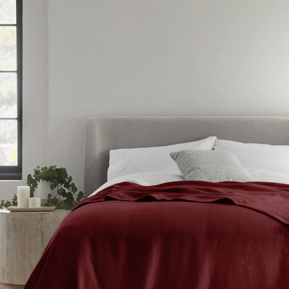 Organic Woven Blanket - Hypoallergenic