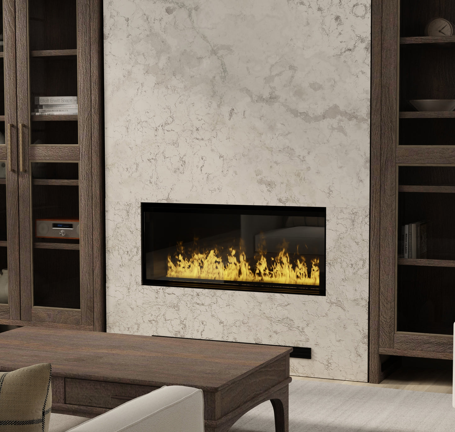 Optimyst RGB Pro-Box - Electric Fireplace