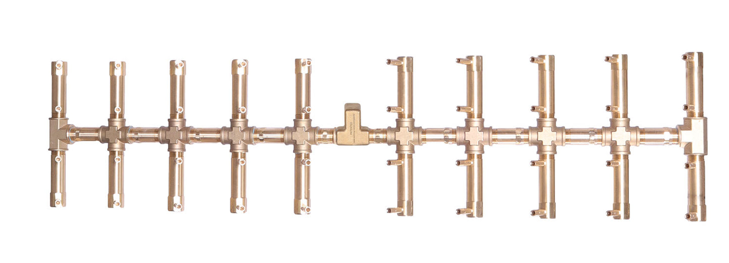 Double Tree Style CrossFire® CFBDT240 Brass Burner